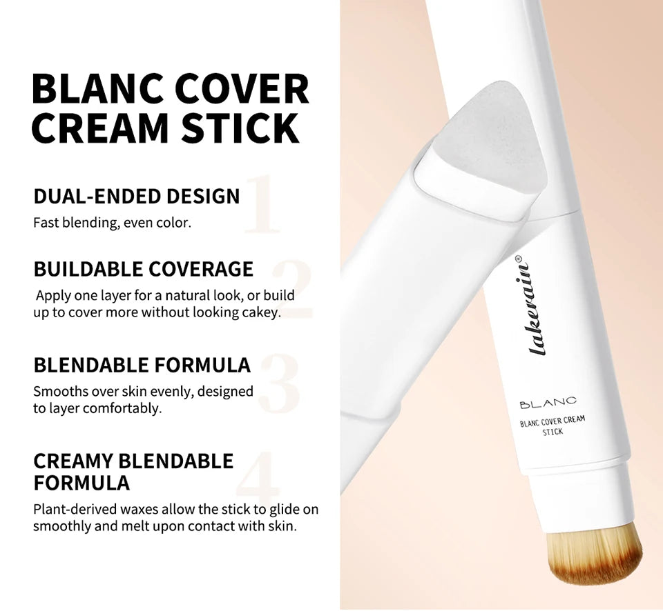 Lakerain Color Changing Foundation Stick - Full Coverage Matte