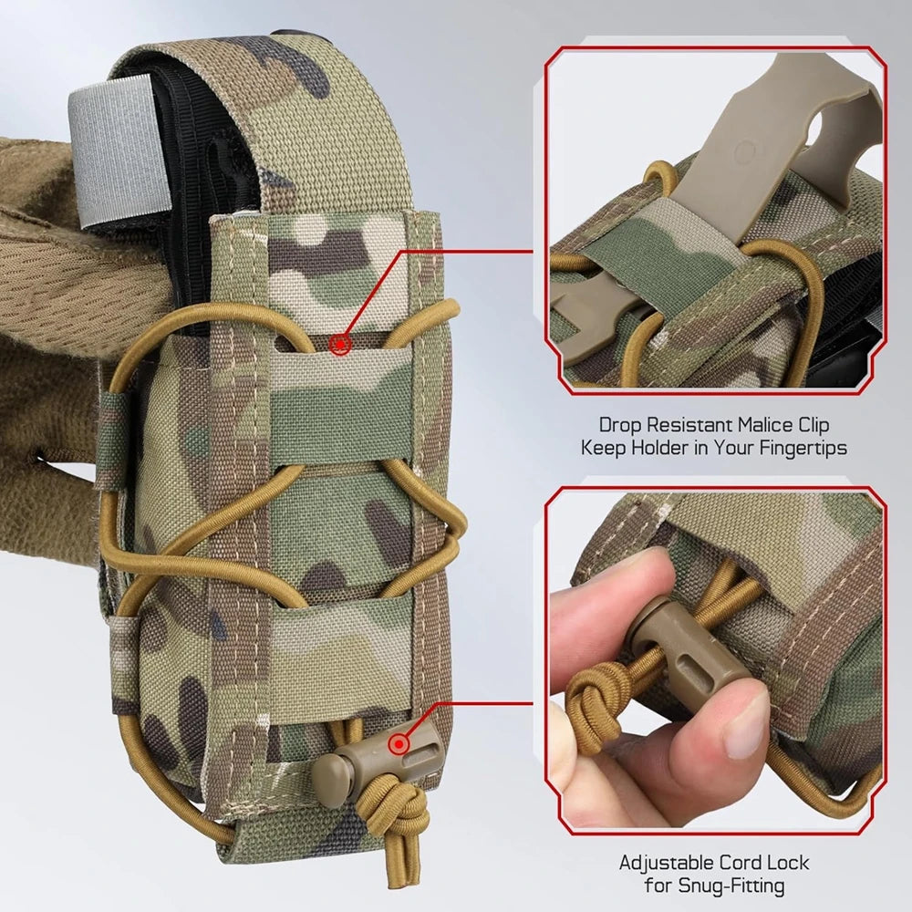MOLLE Tourniquet Holder IFAK Pouch TQ Holster Tactical Medical Kit