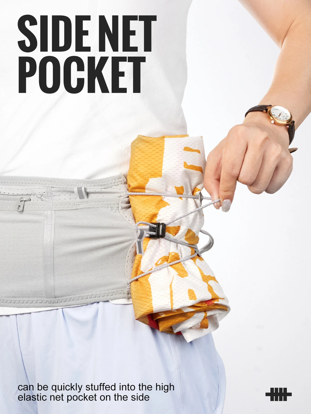 WRELS Invisible Running Belt - Waterproof Multi-Function Marathon Fanny Pack