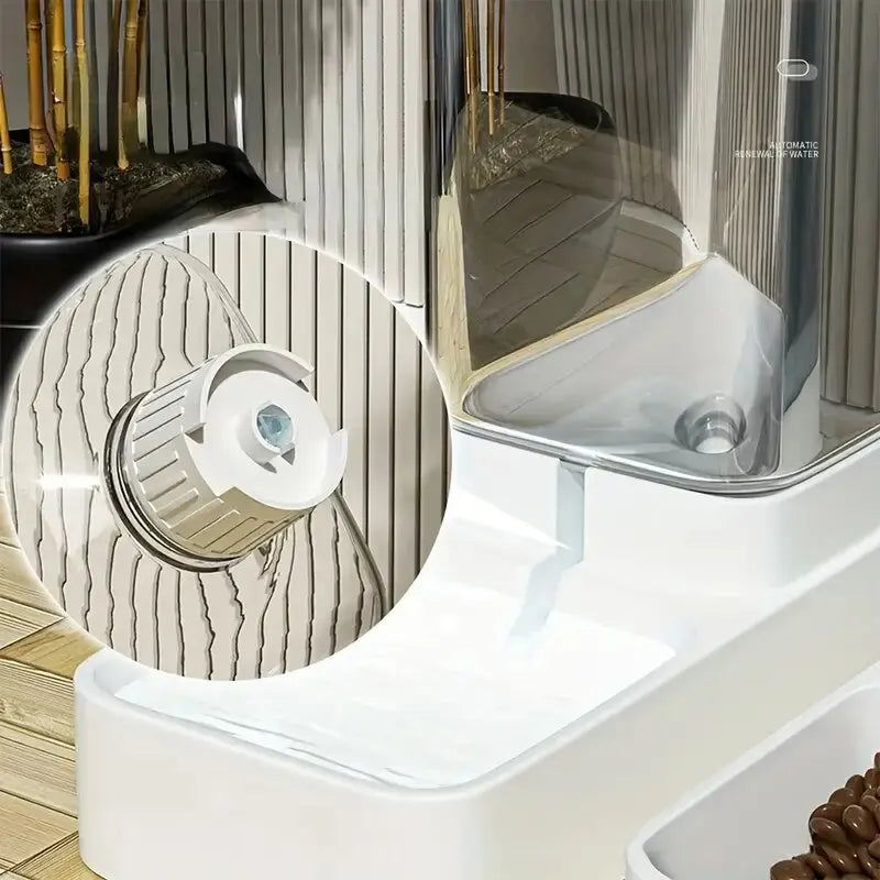 Vabena Automatic Dog Feeder & Water Dispenser - Gravity Supply