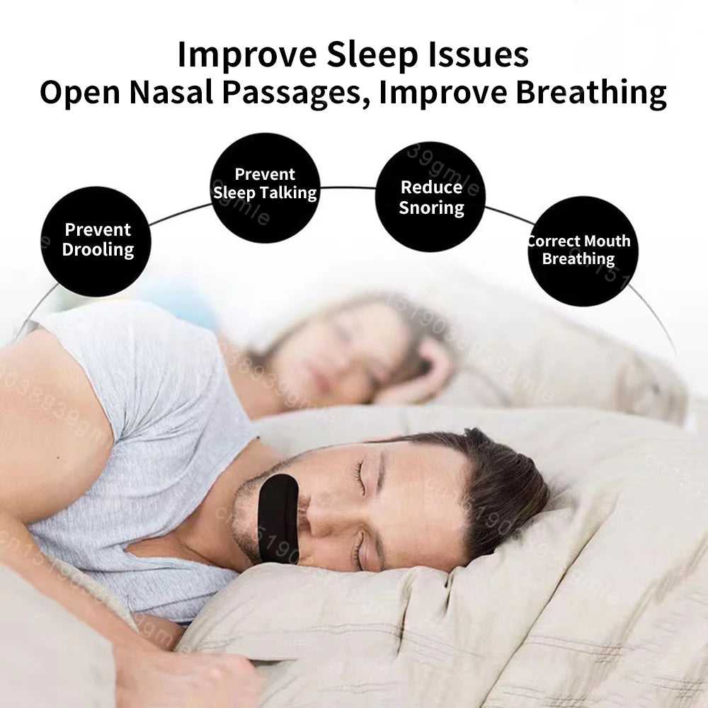 Sleeping Mouth Tape - Stop Snoring & Reduce Dryness (30/300 Pcs)