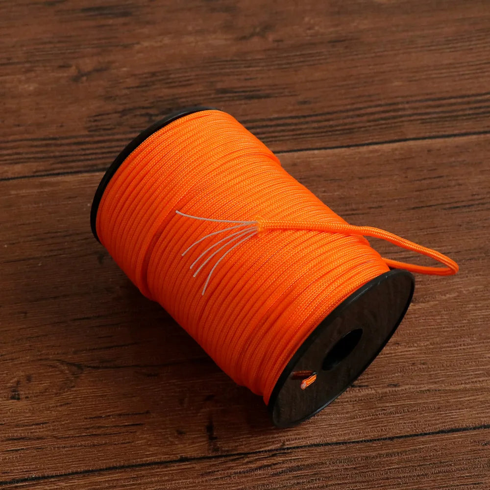 Vabena 100M 3mm 5-Core Paracord Survival Rope - Camping Tent Lanyard