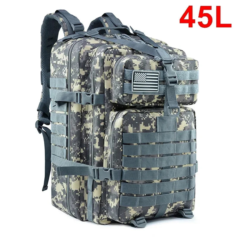 ReFire Gear 50L Tactical Assault Pack - Durable Military Backpack