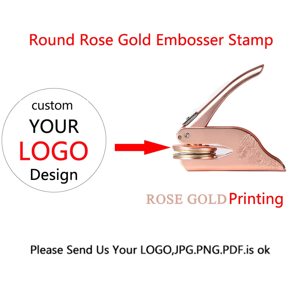 Custom Embosser Stamp for Books, Weddings & Invitations | DIY Seal