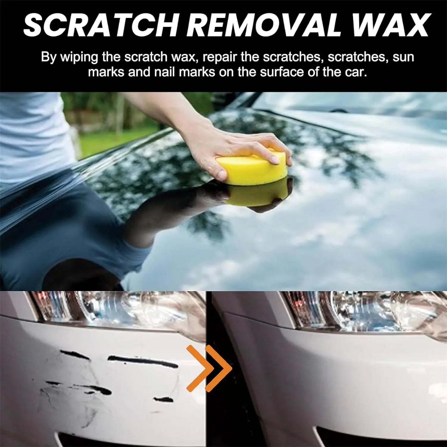 Vabena Car Scratch Remover & Swirl Repair Kit - Paint Care Compound