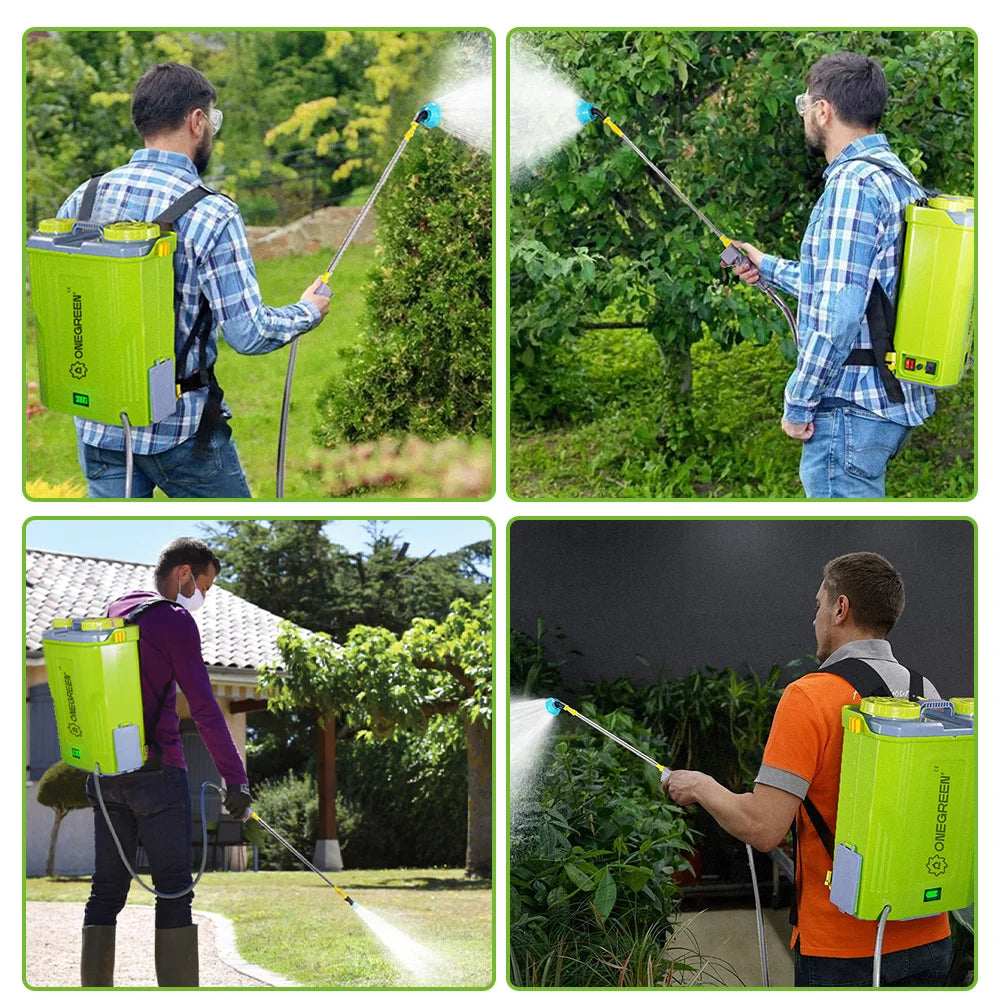 ONEGREEN 20L Rechargeable Electric Garden Sprayer for Makita 18V Battery - High Capacity Lawn Irrigation