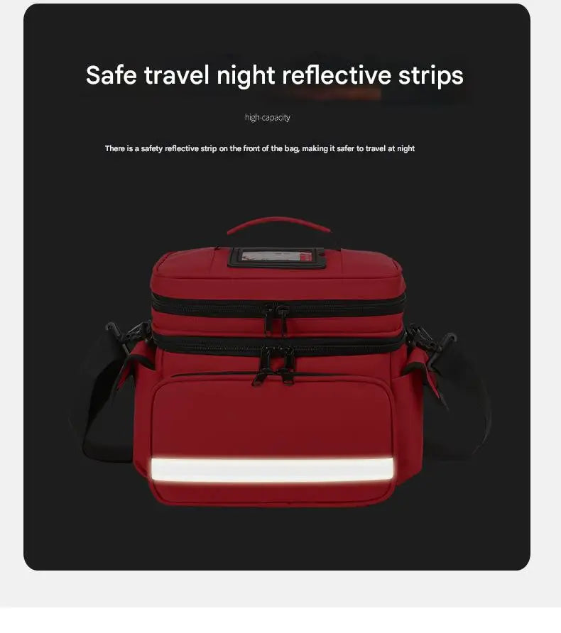 Outdoor Emergency First Aid Bag - Waterproof & Reflective