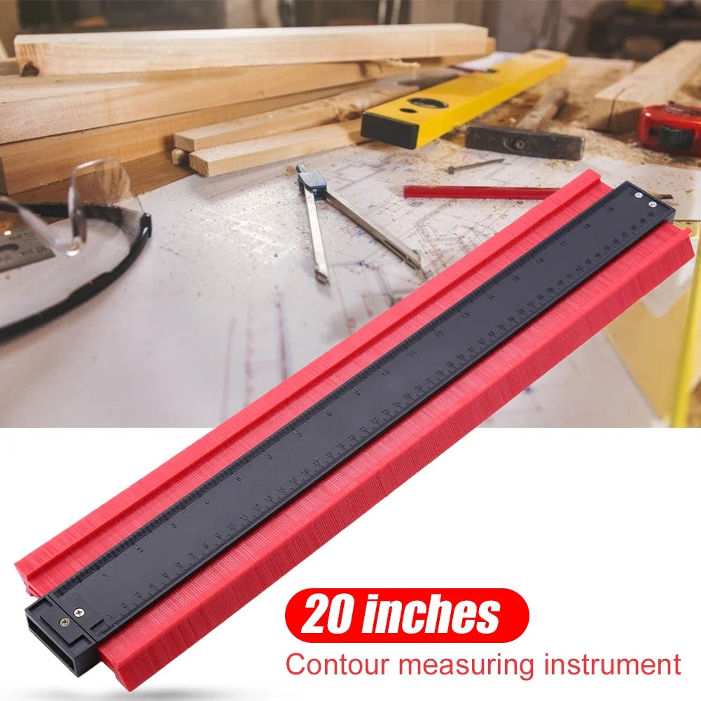 20-Inch Contour Gauge Profile Copy Tool for Tiling & Laminate
