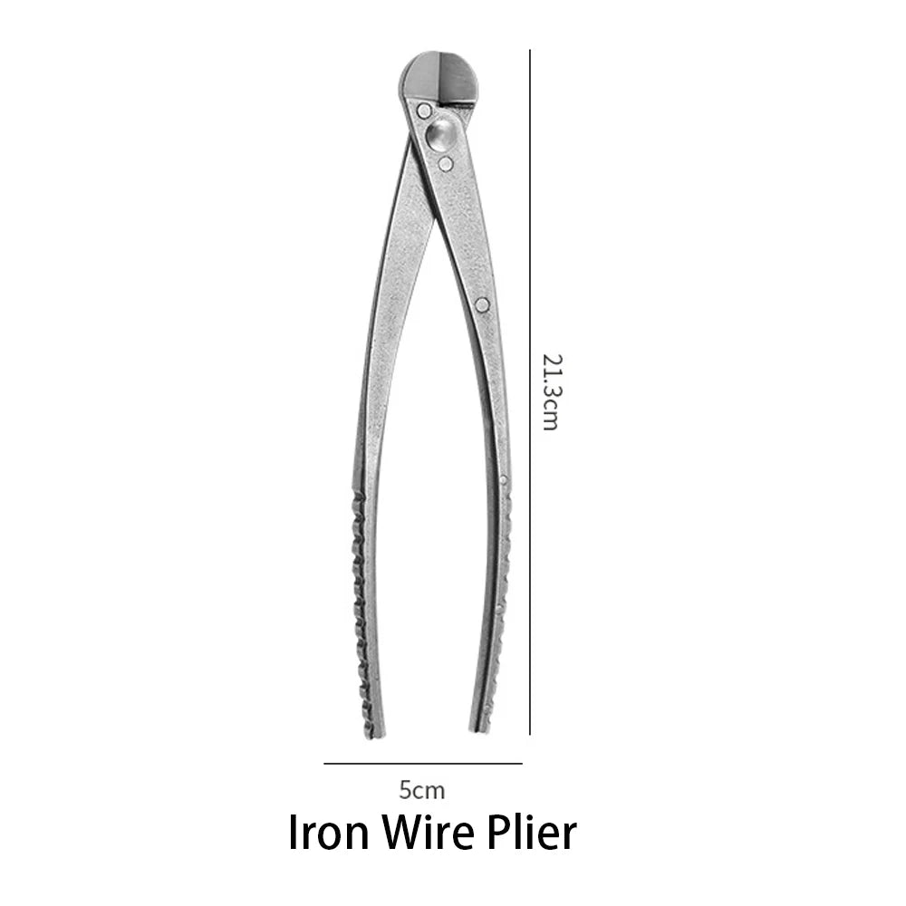 Professional Bonsai Tools: Root Cutter & Pruning Scissors - Stainless Steel