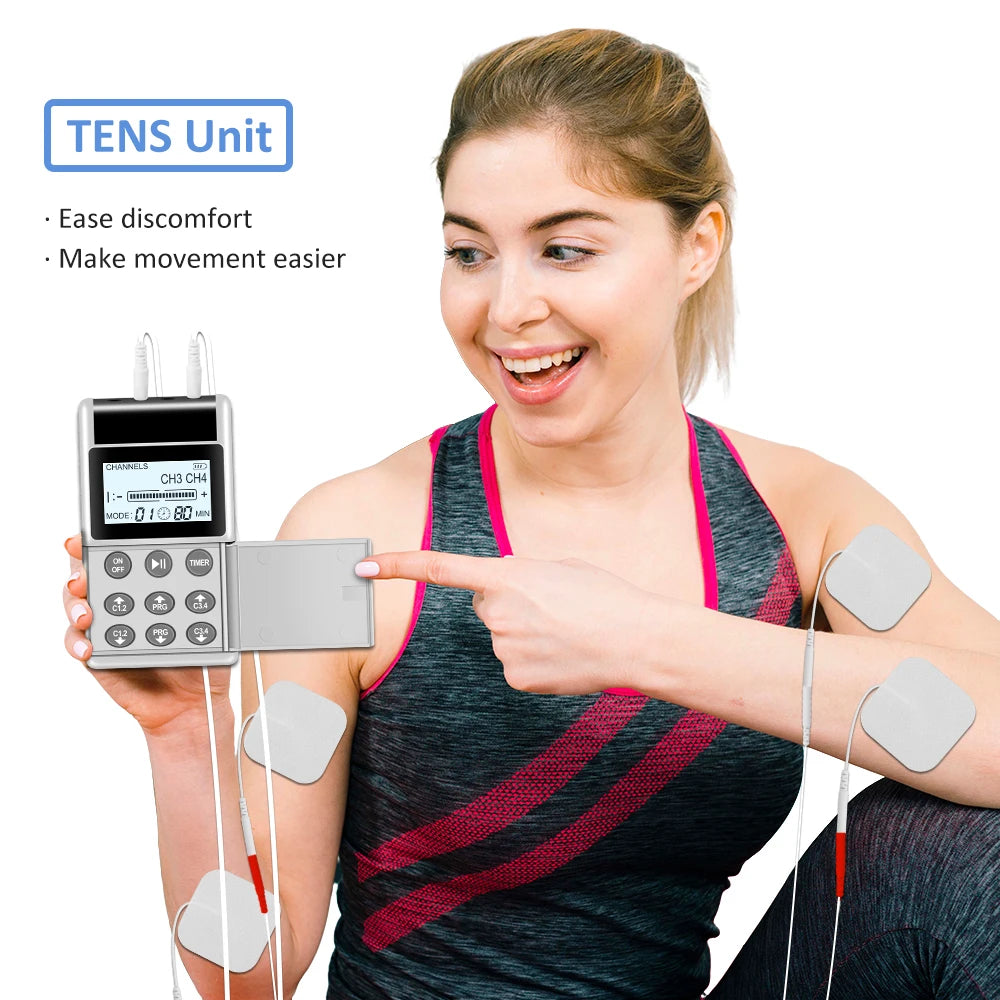 Advanced TENS Muscle Stimulator & Massager for Pain Relief with Meridian Pen