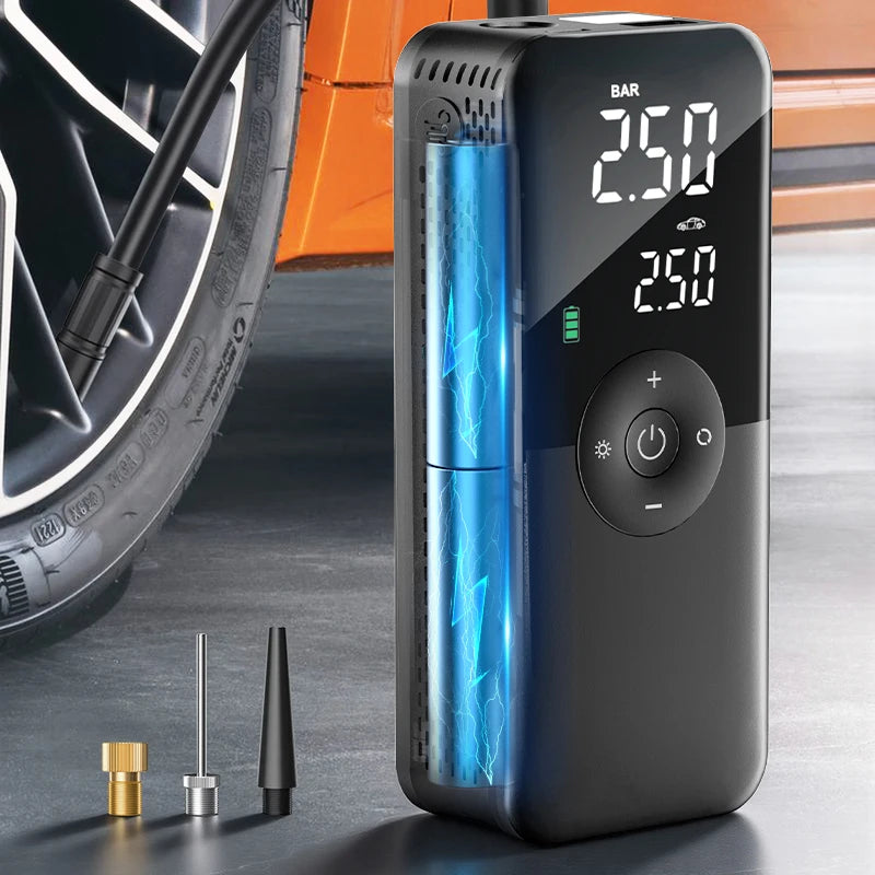 Carsun Rechargeable Digital Tire Inflator - Portable Air Pump