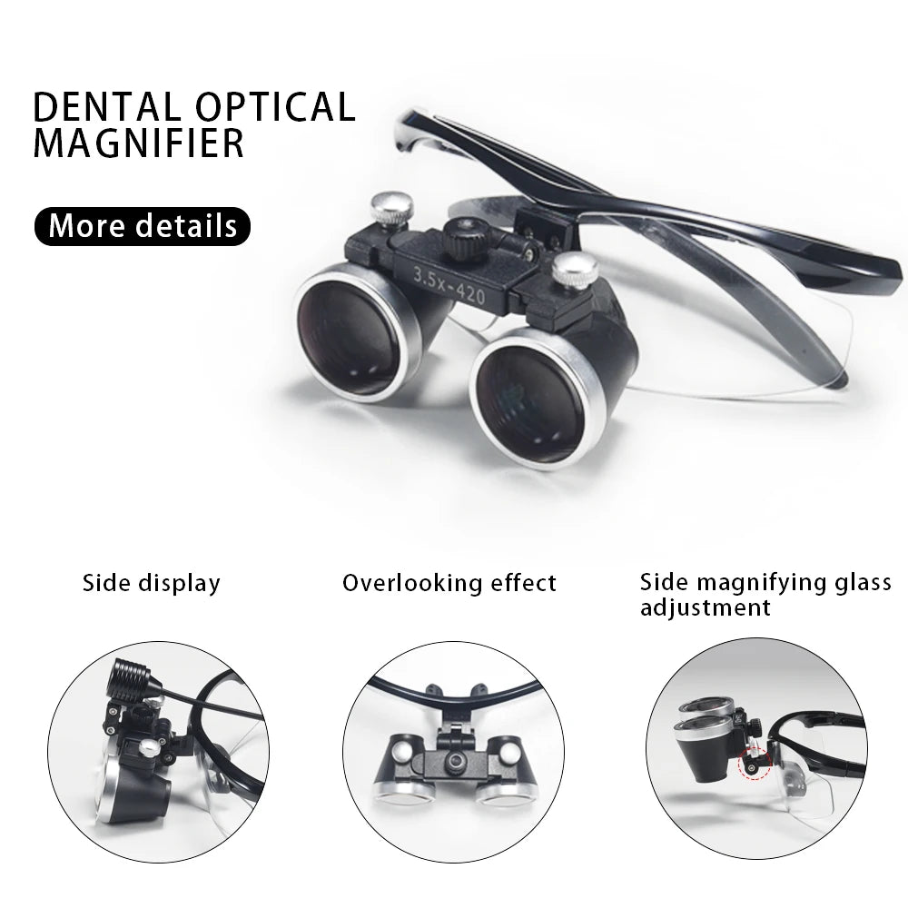 Dentistry Binocular Magnifier 2.5X/3.5X - Ultralight Dental Loupes