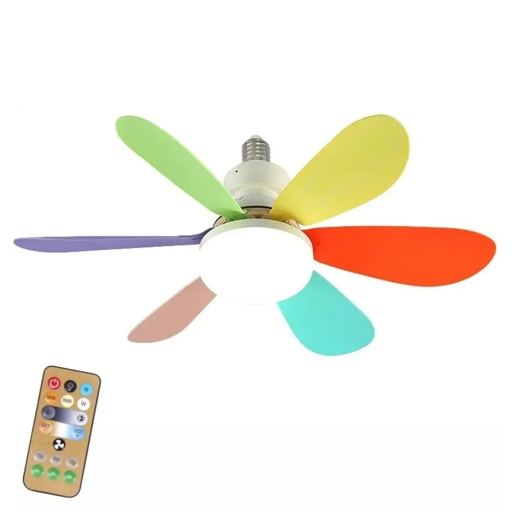 Vabena LED 40W Ceiling Fan Light E27 with Remote Dimming