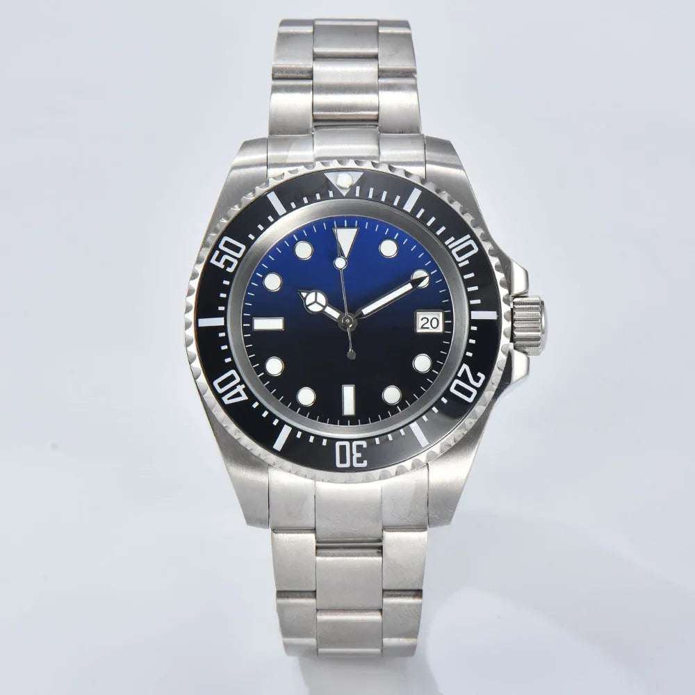 Men's 44mm Deep Sea Automatic Mechanical Dive Watch