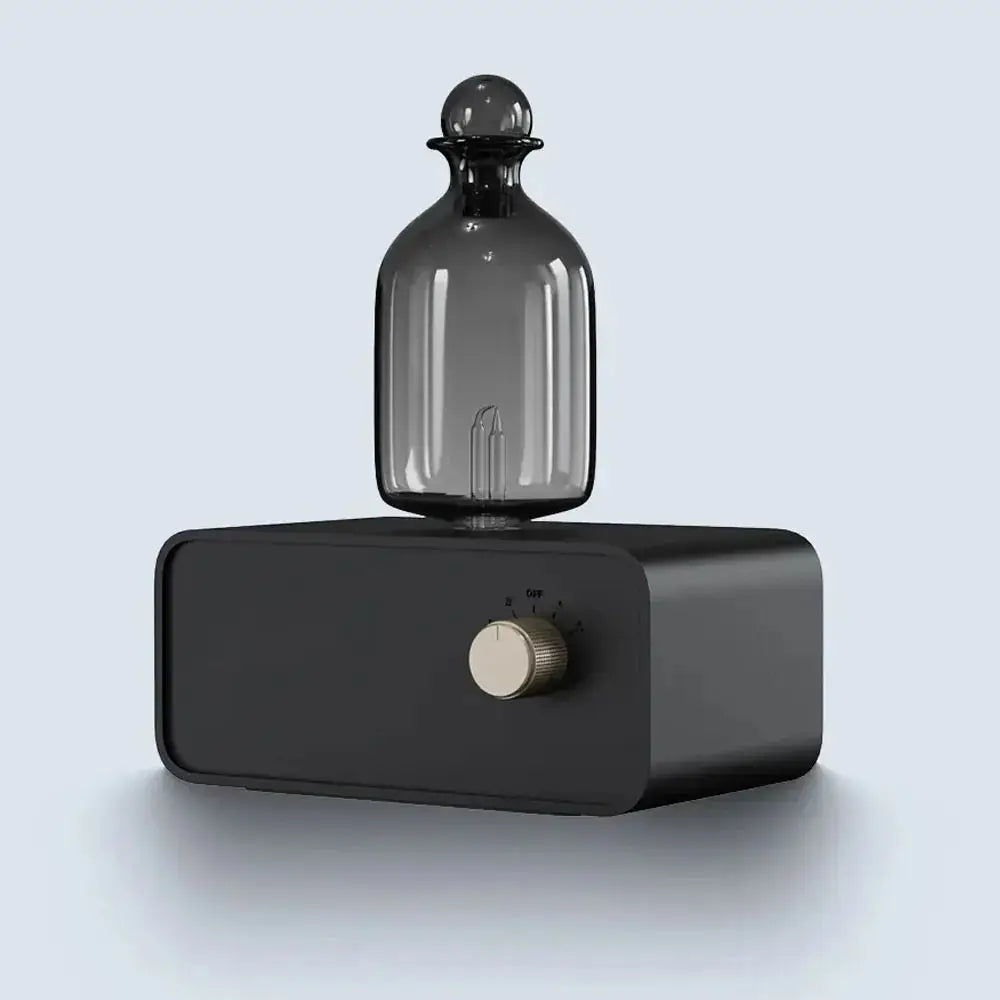 YCTMO Glass & Wood Grain Aroma Diffuser | Essential Oil Diffuser