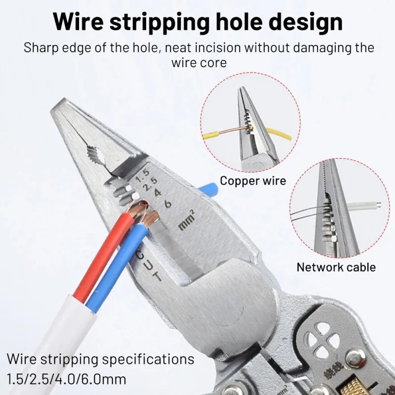Vabena Multifunctional Wire Stripping Pliers | Electrician's Tool