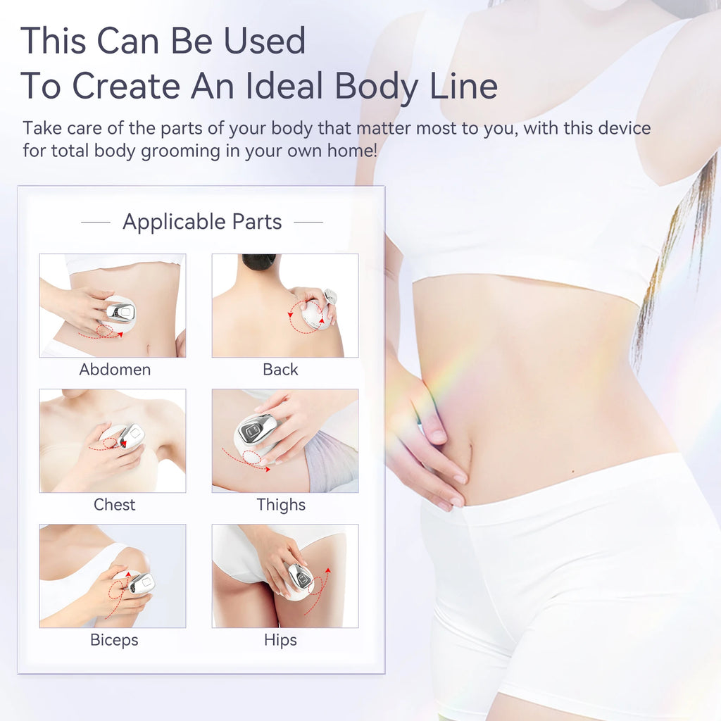 ANLAN 5-in-1 RF Cavitation Ultrasonic Body Slimming Massager for Fat Burning & Skin Tightening