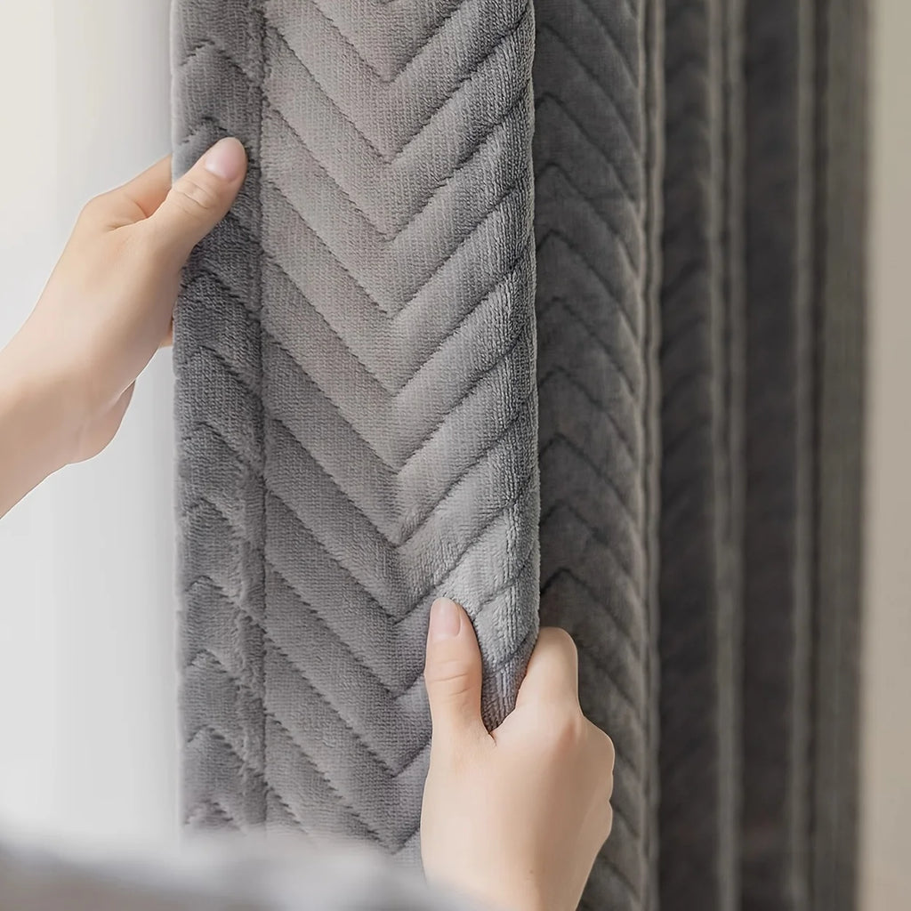 Luxury Velvet Blackout Curtains | Thermal & Noise Reducing