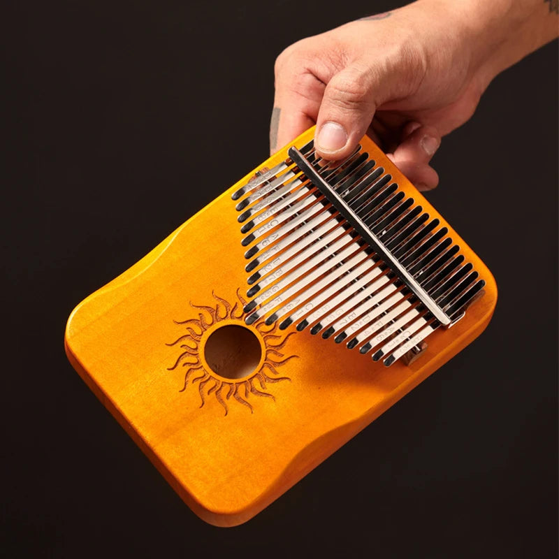 Hluru 17/21 Keys Kalimba Finger Piano - Musical Instrument for Beginners