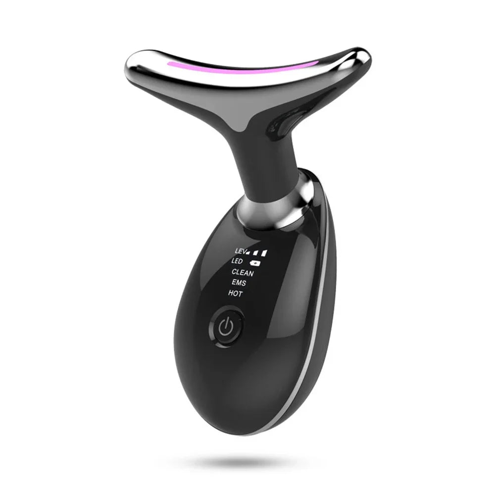 Vabena Face & Neck Lift Device - EMS, LED Light Therapy, Anti-Wrinkle Massager