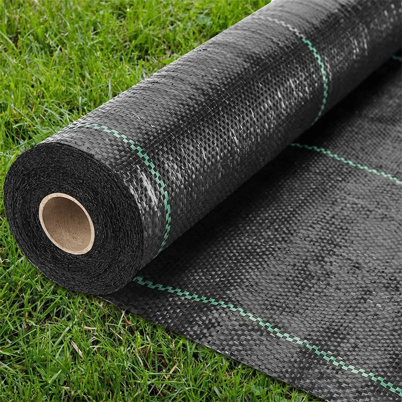 Heavy Duty Woven Weed Barrier Fabric | Non-Slip Ground Control Mat
