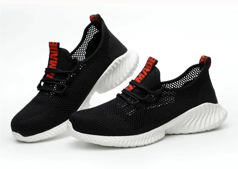 Iairay Lightweight Hyper-Breathable Summer Work Shoes