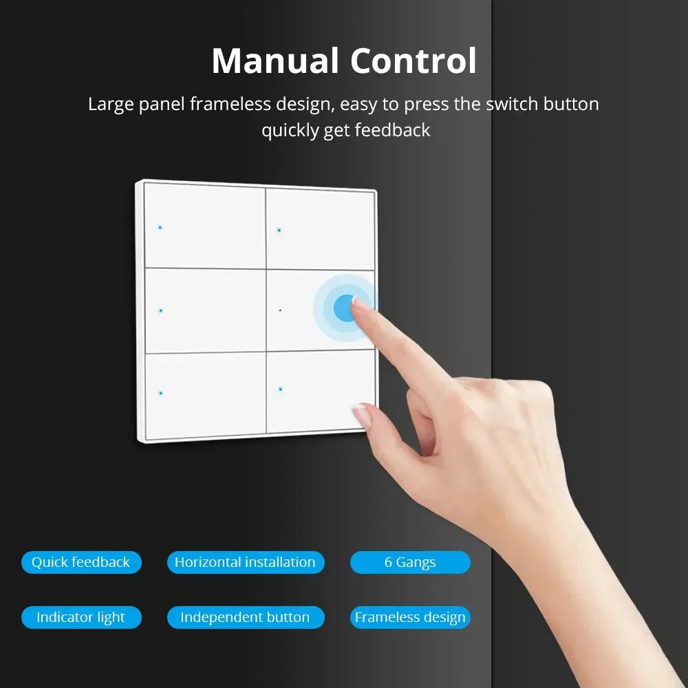 Zemismart Smart Wall Scene Controller | Home Automation Hub