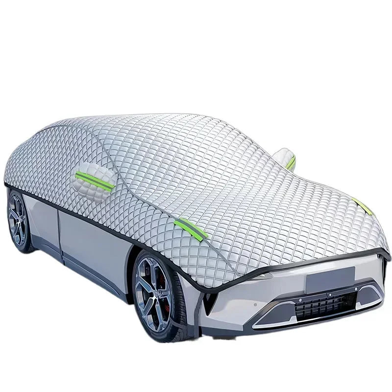 All-Season Waterproof Car Cover for Hail, Snow, Sun & Frost Protection
