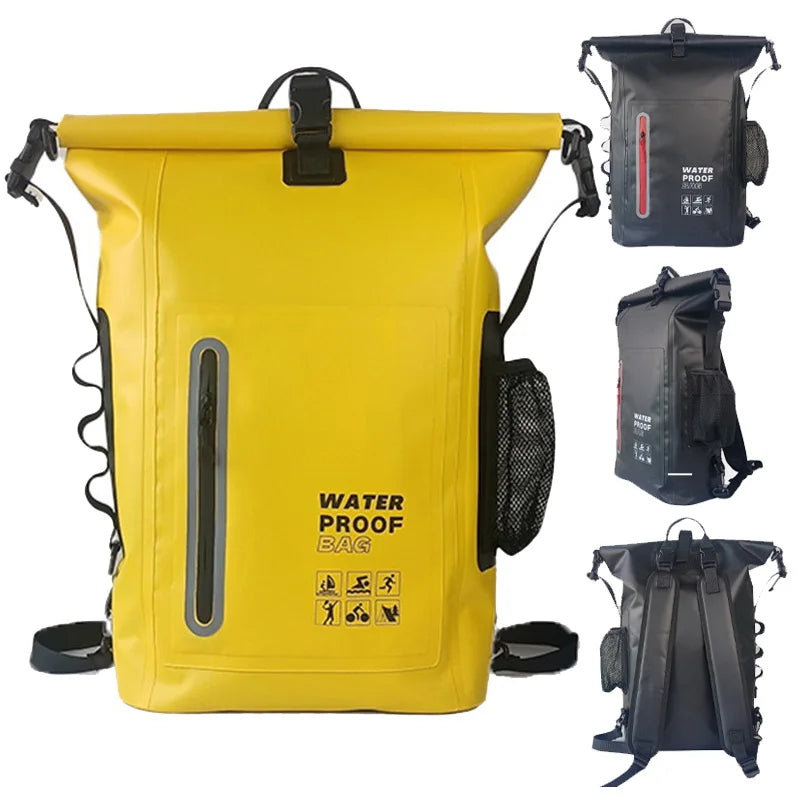 Waterproof Kayak Dry Bag & Swimming Backpack for River & Beach