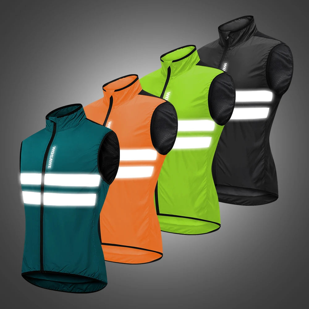 WOSAWE Ultralight Cycling Vest - Water & Wind Resistant Gilet