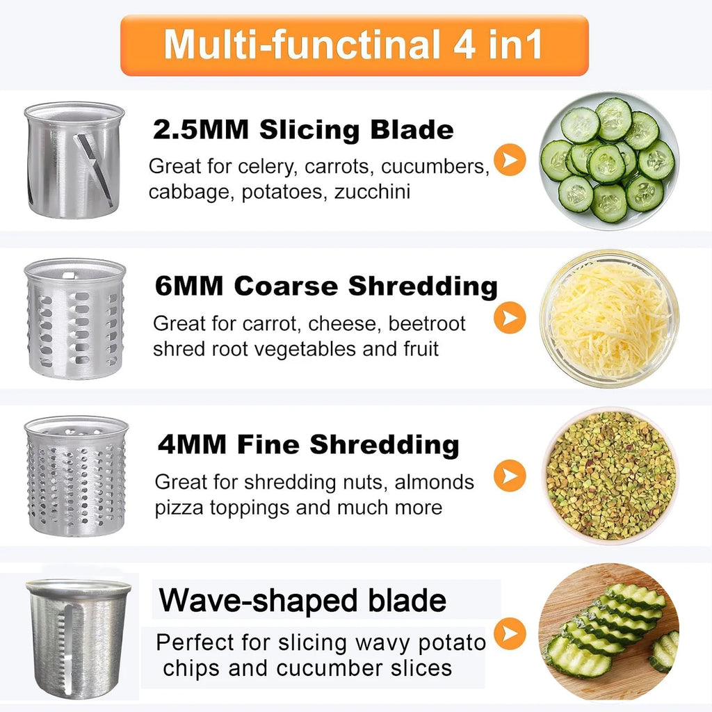 KitchenAid Stand Mixer Slicer Shredder | Stainless Steel Salad Maker