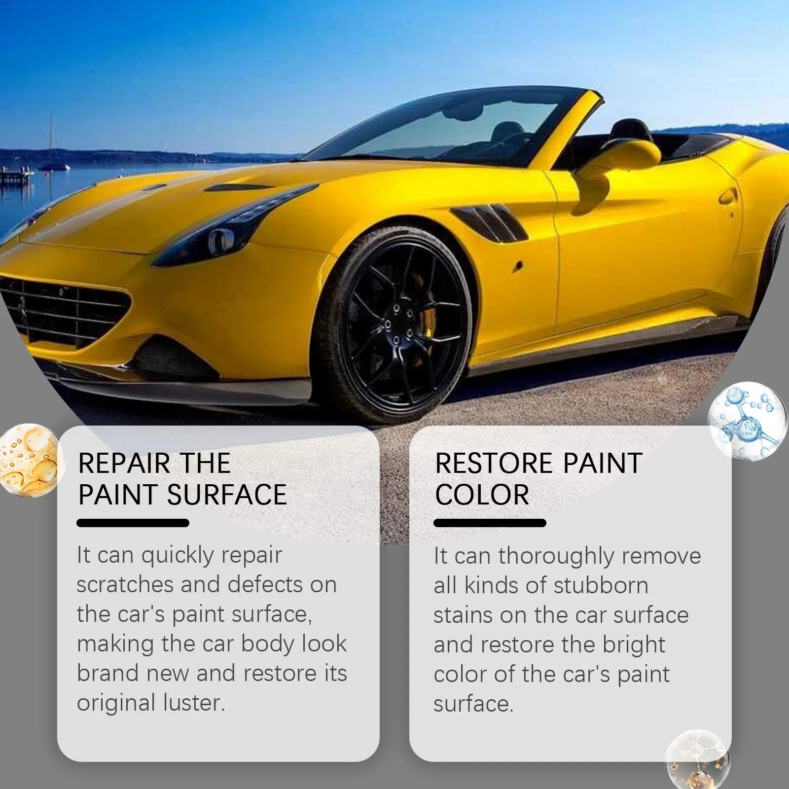 Vabena Car Scratch Remover - Auto Body Paint Repair & Polishing Compound