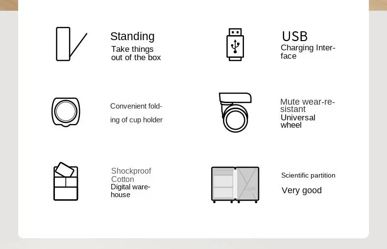 Vabena Front Opening USB Charging Aluminum Carry-on Suitcase