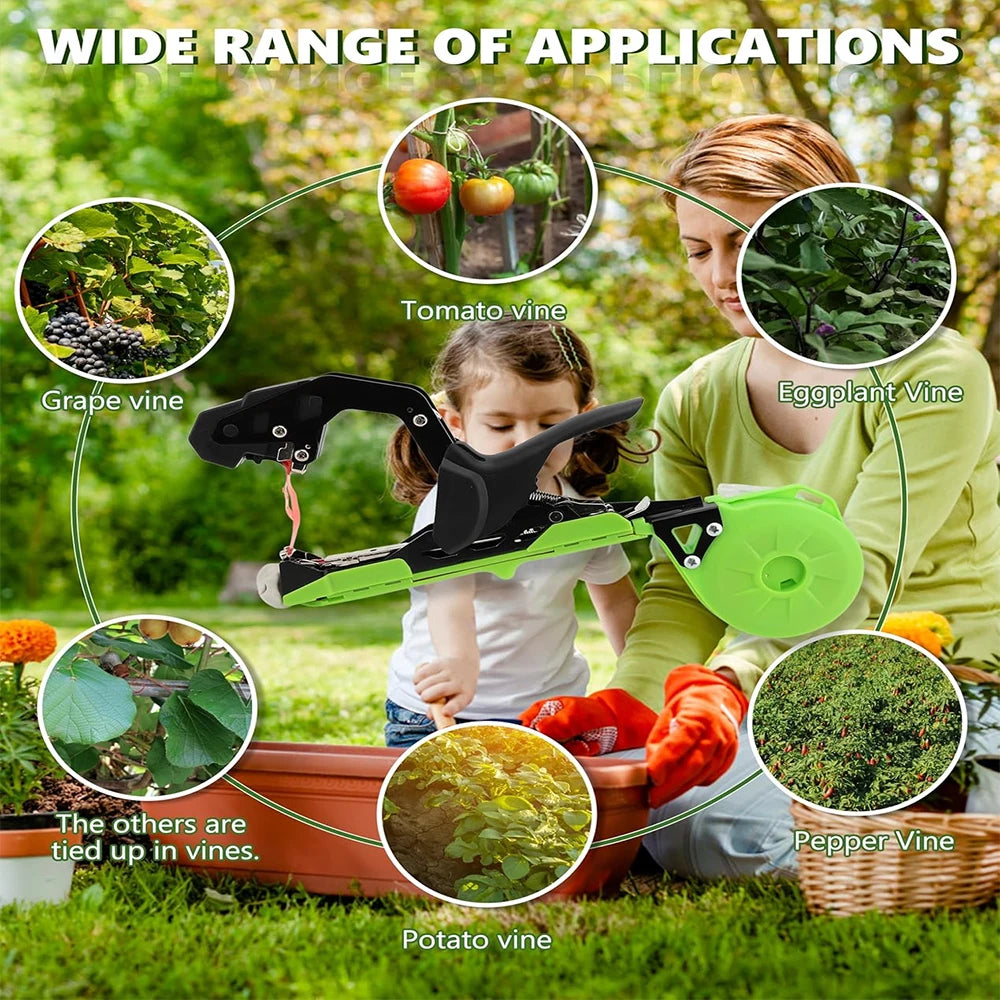 Tomato Binding Machine for Garden | Seedling Vine Vegetable Tapener Tool