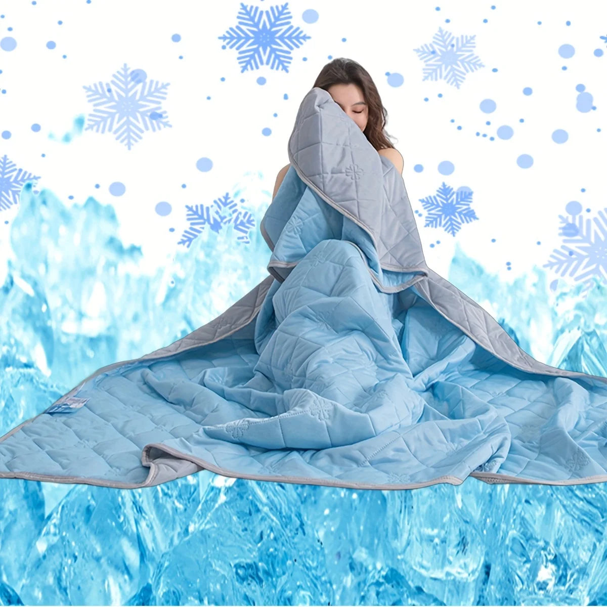 Silk Cooling Quilt for Summer Bed | Breathable & Light