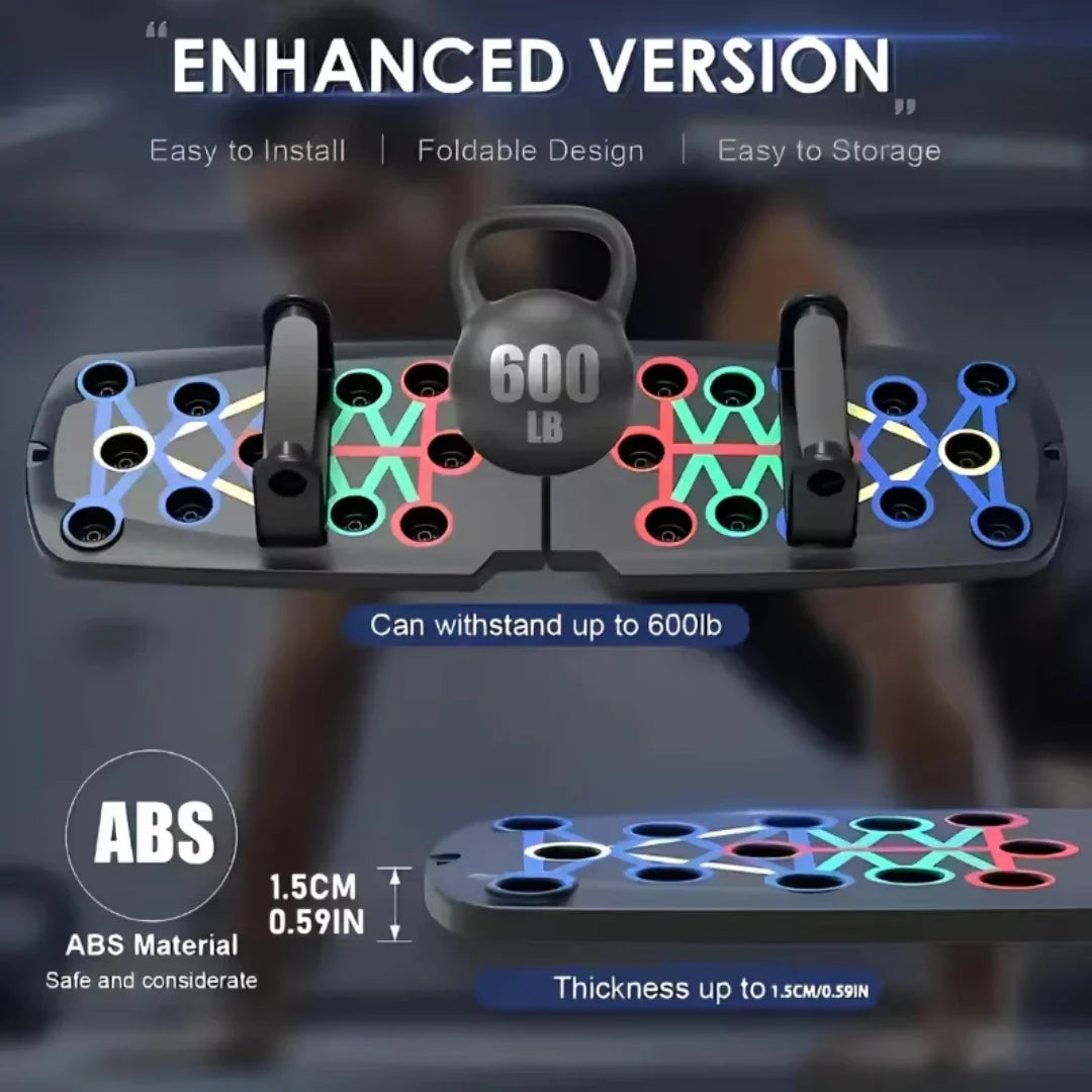 Portable Push-up Board Set | Home Gym Fitness Equipment for Full Body Workout