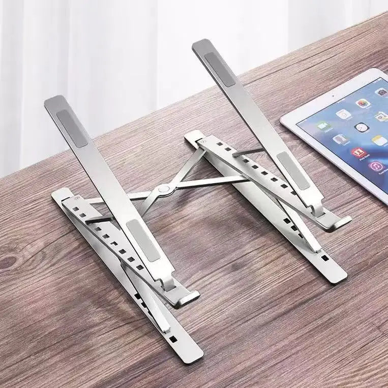 Ergonomic Laptop Stand - Adjustable & Portable Desk Riser for Office