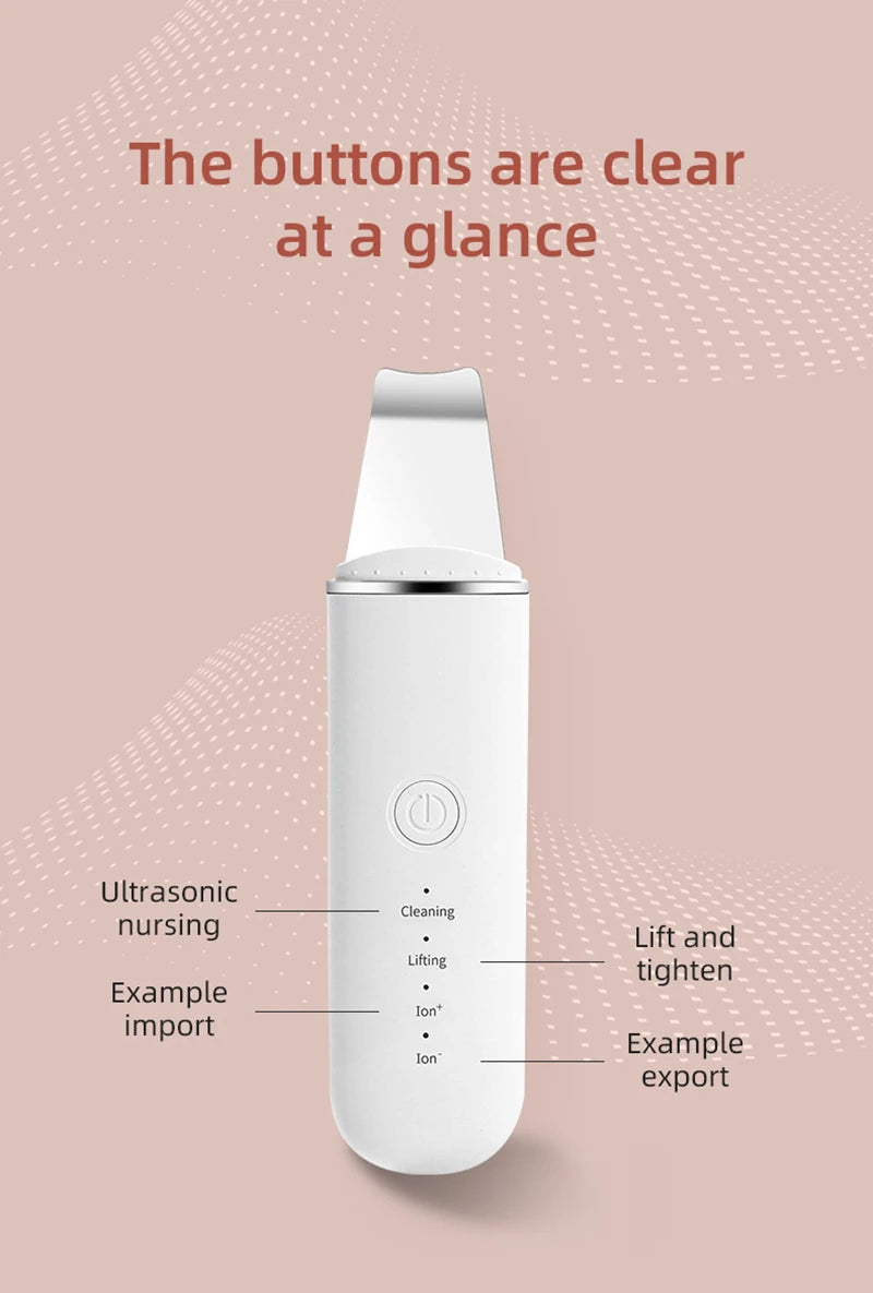 Windaily Advanced Cavitation Face Spatula Scrubber - Deep Cleanse & Rejuvenate
