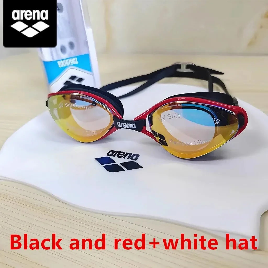 ARENA Professional Anti-Fog Swimming Goggles - UV Protection for Adults