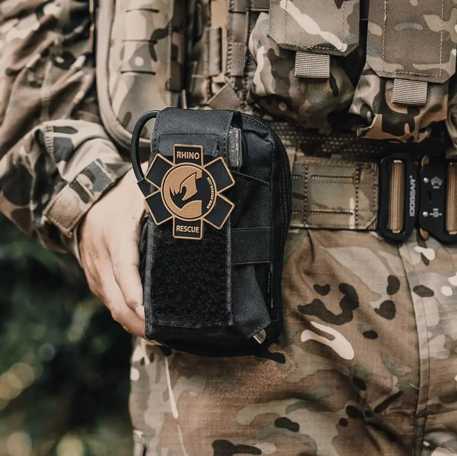 Rhino Rescue EDC First Aid Kit Pouch - Tactical Trauma Gear