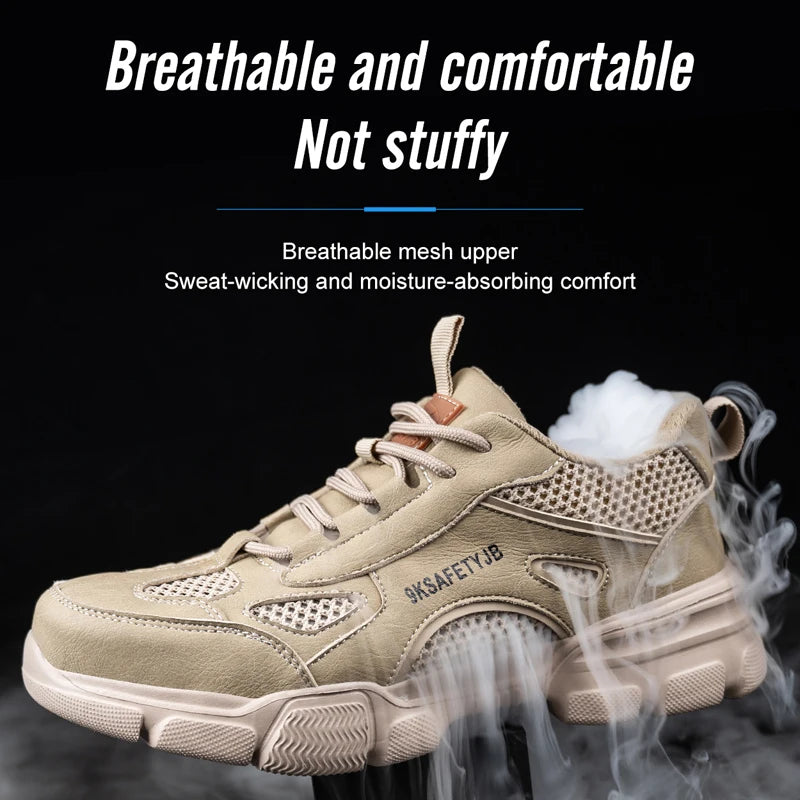 Kankeirr Unisex Sport-Style Safety Shoes - Comfort & Protection