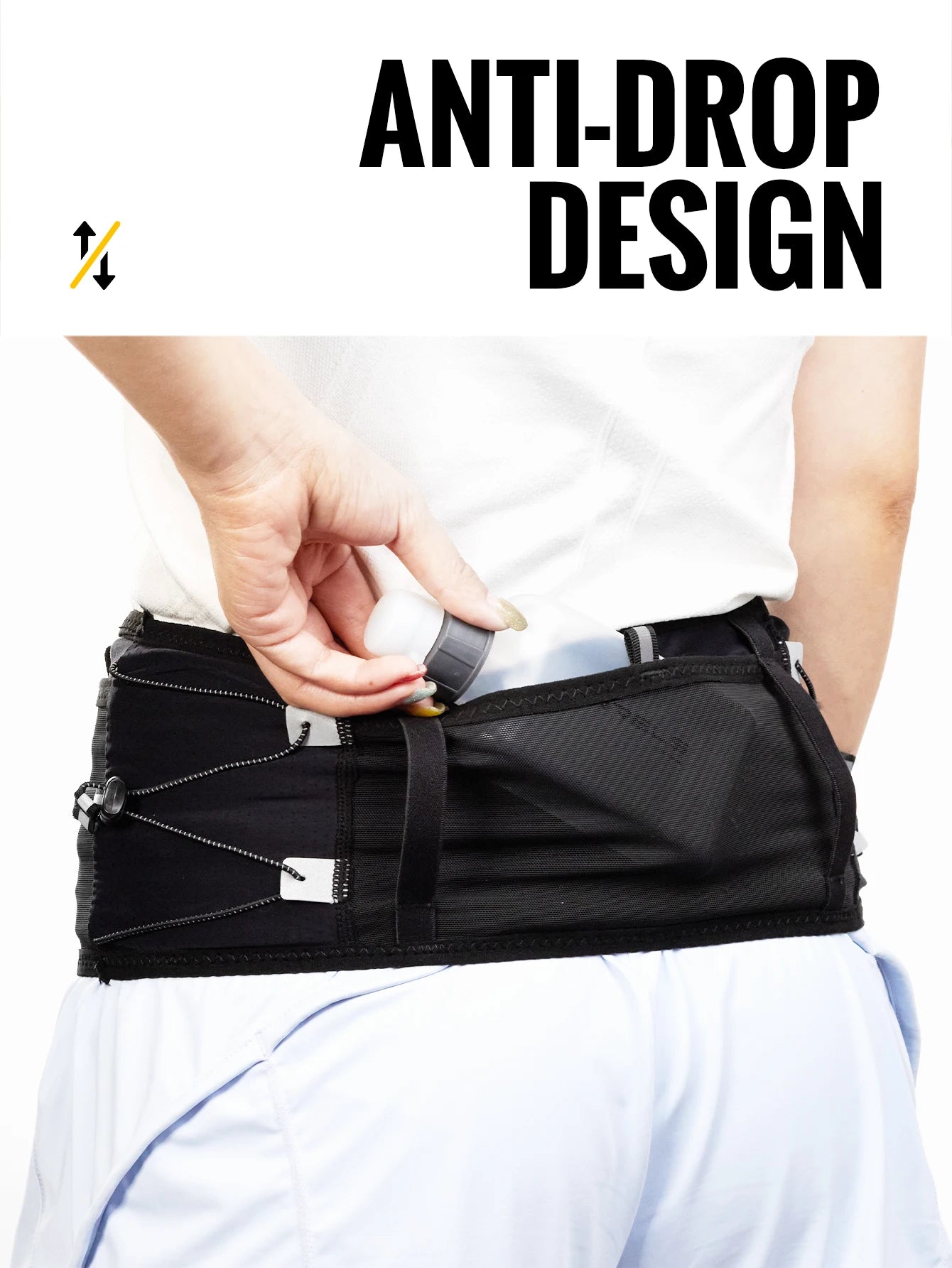 WRELS Invisible Running Belt - Waterproof Multi-Function Marathon Fanny Pack
