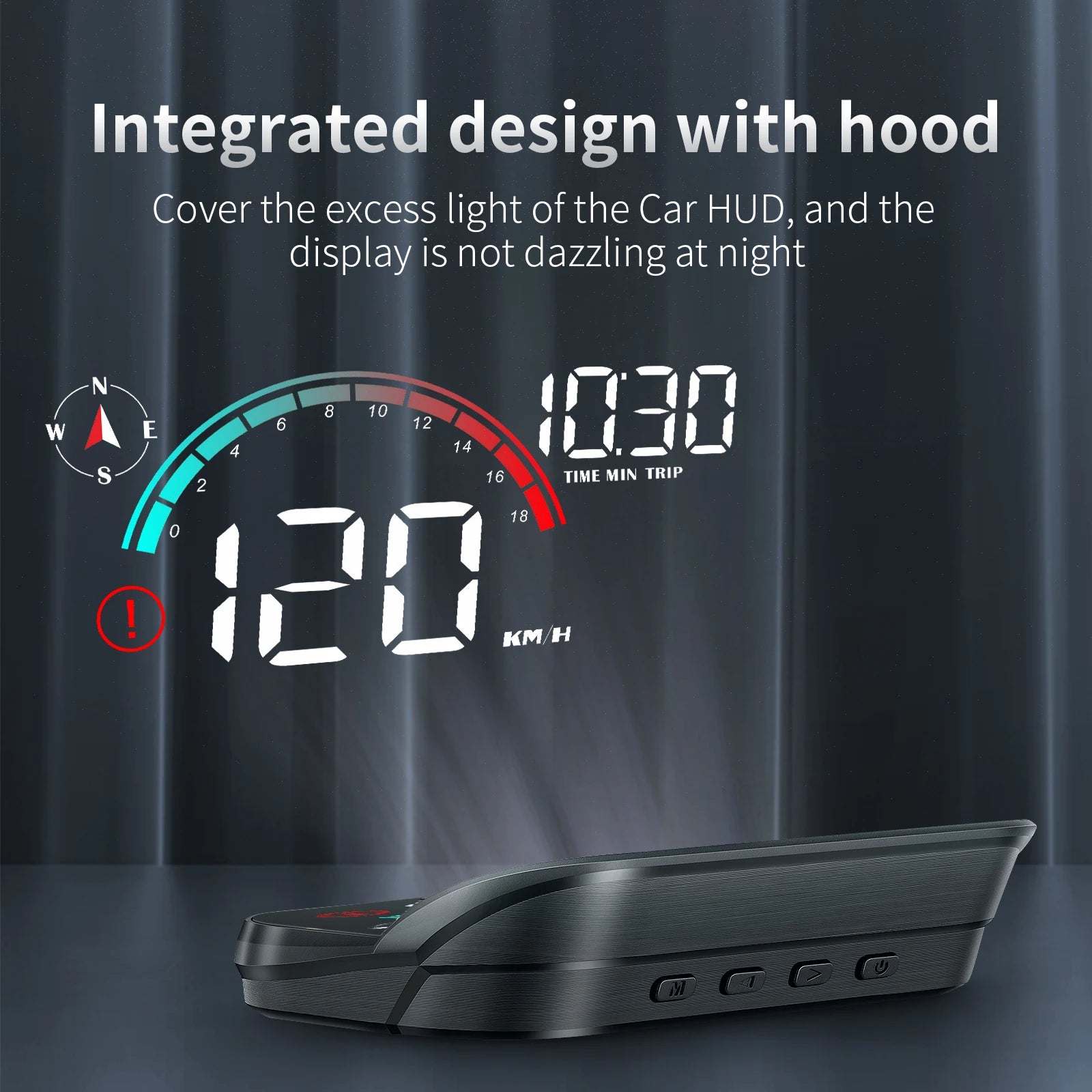 M22 Car HUD Head Up Display | Universal GPS Speedometer Projector