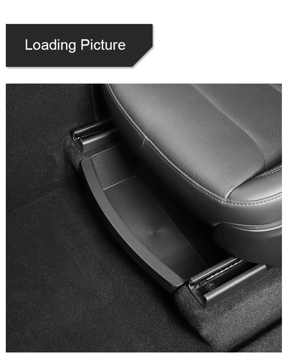 Tesla Model Y Juniper Under-Seat Storage Organizer (2025-2026)