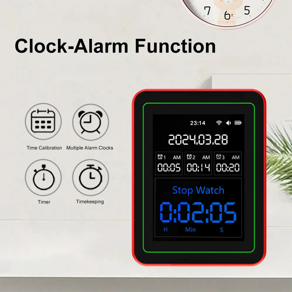 Vabena Professional 15-in-1 Air Quality Monitor Station - Comprehensive Indoor Analysis