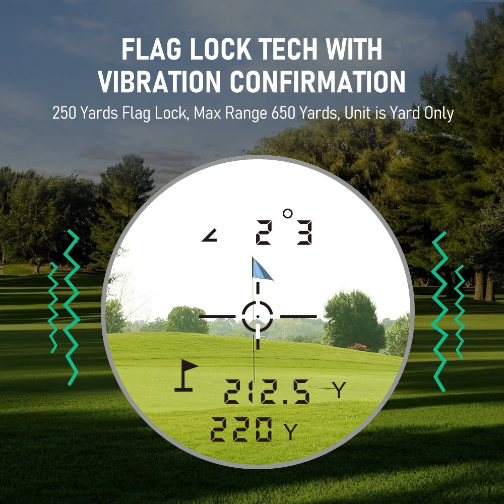 REVASRI 600M Golf Laser Rangefinder – Precision with Slope