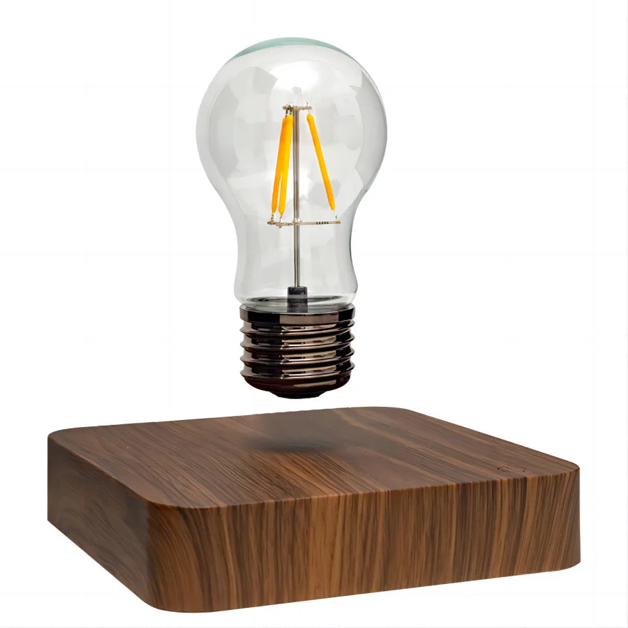 Magnetic Levitation Lamp - Floating LED Bulb Desk Light & Novelty Decor