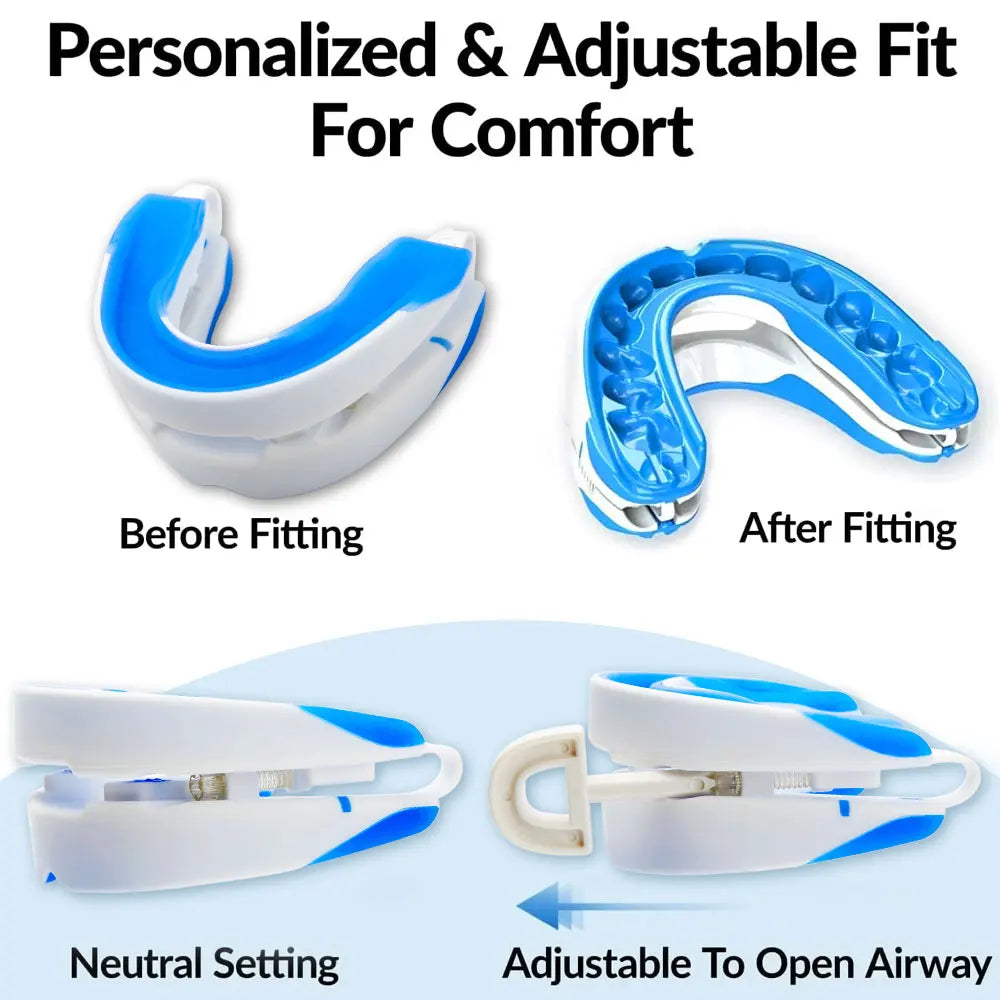 Silicone Anti-Snore Mouthpiece - Bruxism & Apnea Relief