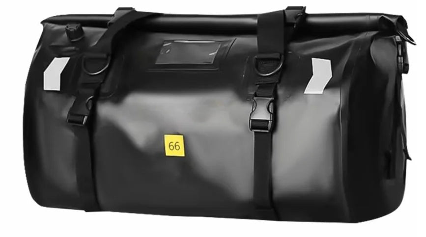 Waterproof Motorcycle Tail Bag | Dry Roll Luggage | 20L, 40L, 66L