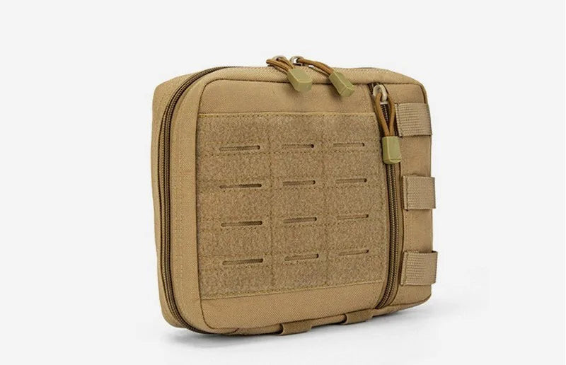 Tactical MOLLE Admin Pouch | Laser-Cut Utility & EDC Organizer Bag